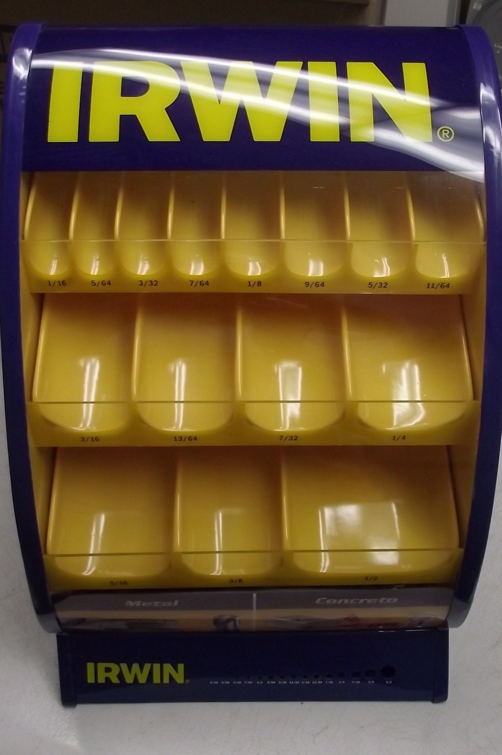 Irwin Junior Plastic drill Bit Display Only 13830