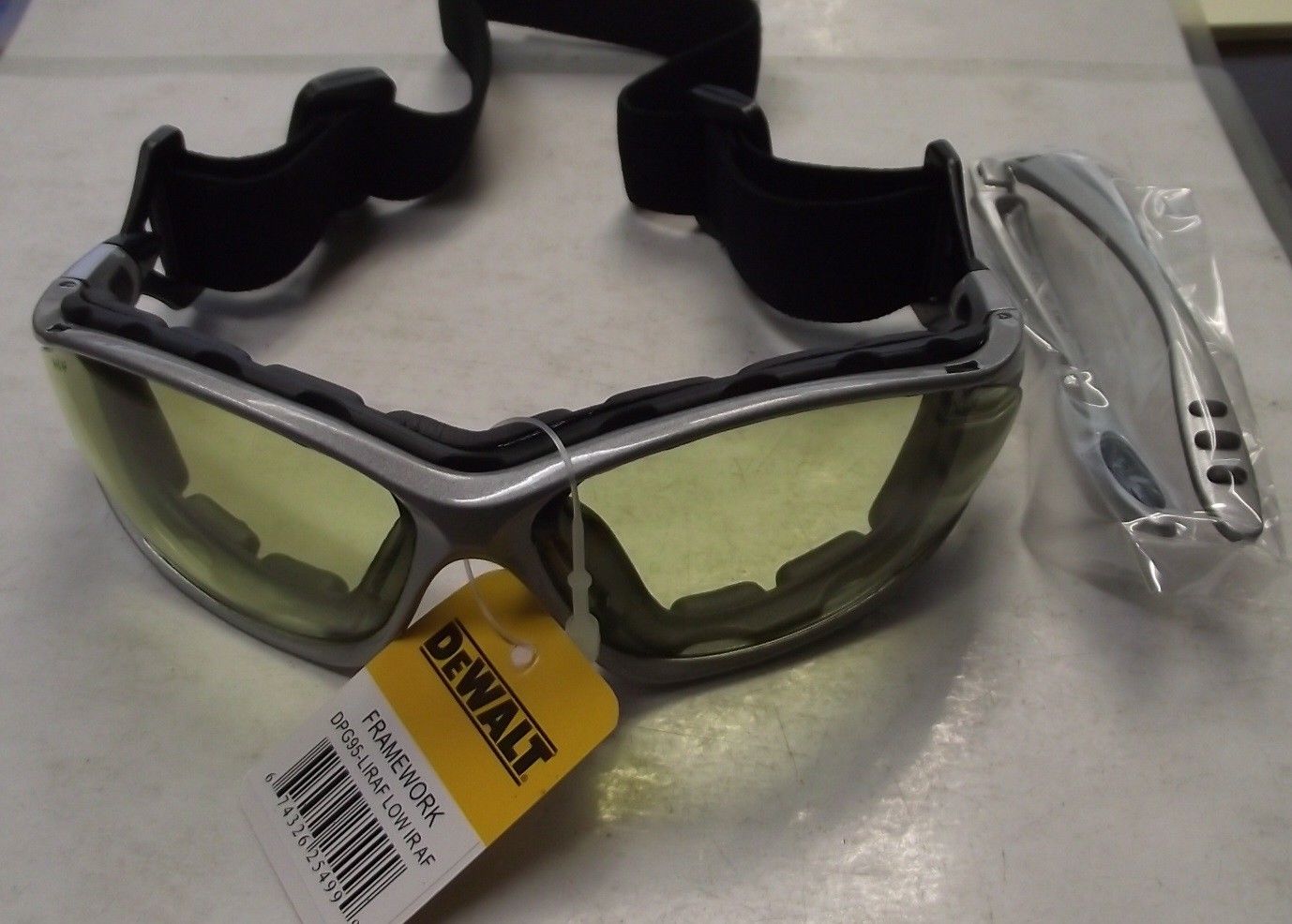 DEWALT DPG95-LIRAF FrameWork Safety Glasses With Low IR Anti-Fog Lens