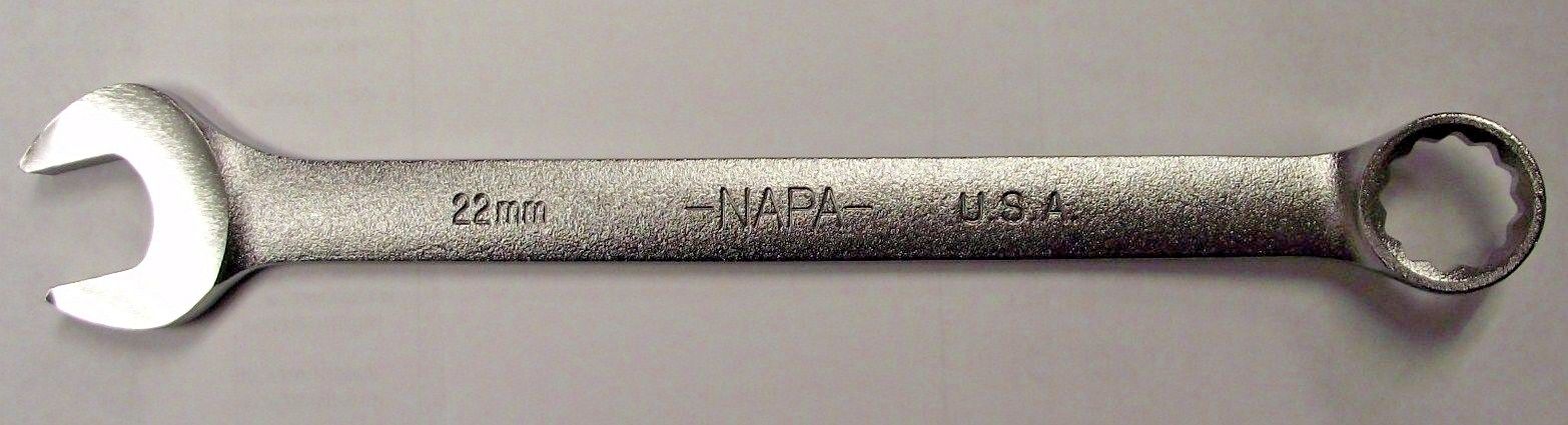 Napa NDM62 22mm Combo Wrench 12pt. USA