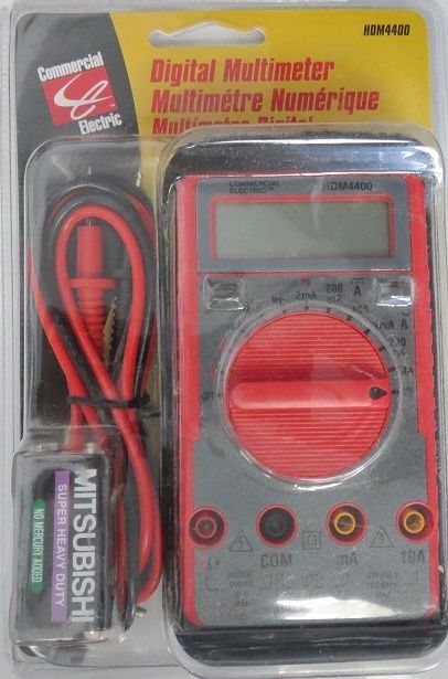 Commercial Electric HDM4400 Digital Multimeter