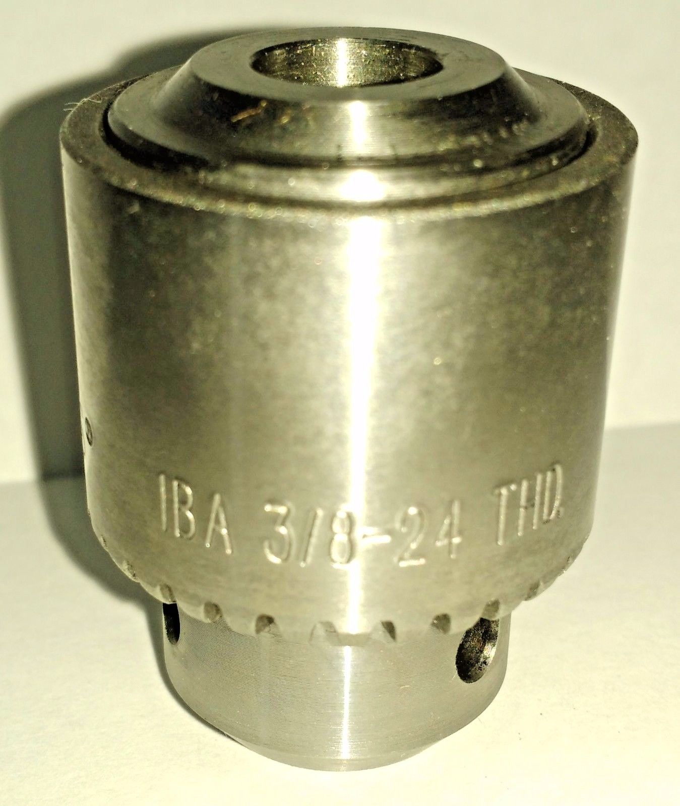 Jacobs 04919 1BA 3/8-24 Thread Mounted Medium Duty Drill Chuck 0-1/4" Capacity
