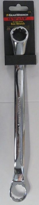 Gearwrench 81790 13/16" X 7/8" 40° Deep Offset Box Wrench