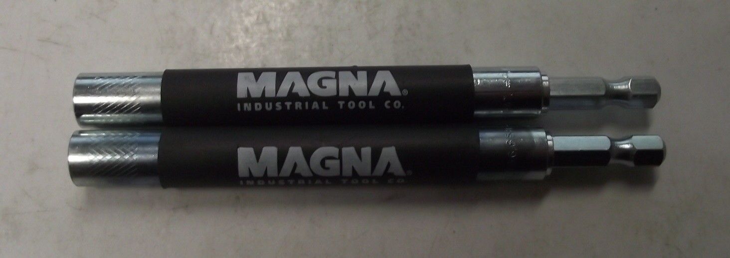 Magna 90186 4-5/8" Magnetic Guide Screw Tip Holder Extension 2pcs.
