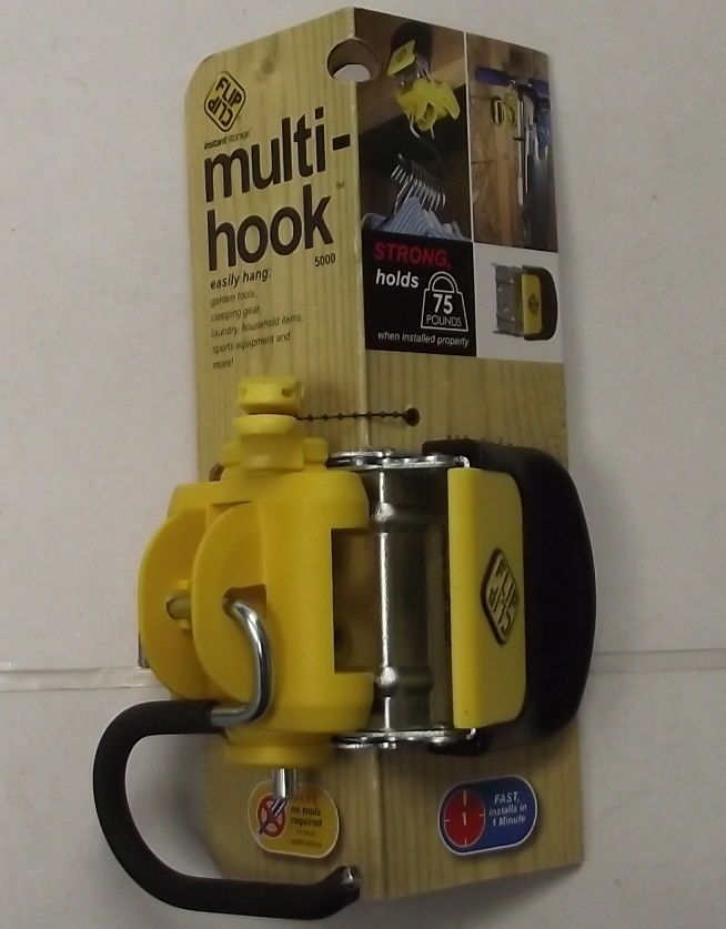 FlipClip 5000 Multi Hook Hold 75lbs. No Tools Required For Install
