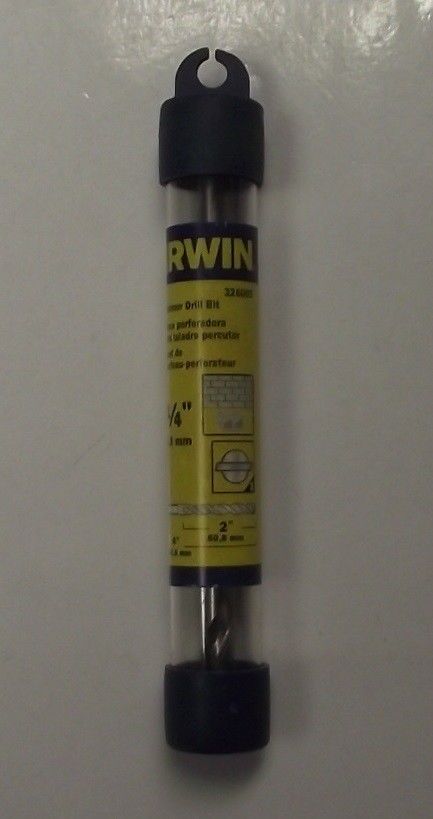 Irwin Industrial Tools 326005 1/4" x 4" Masonry Bit