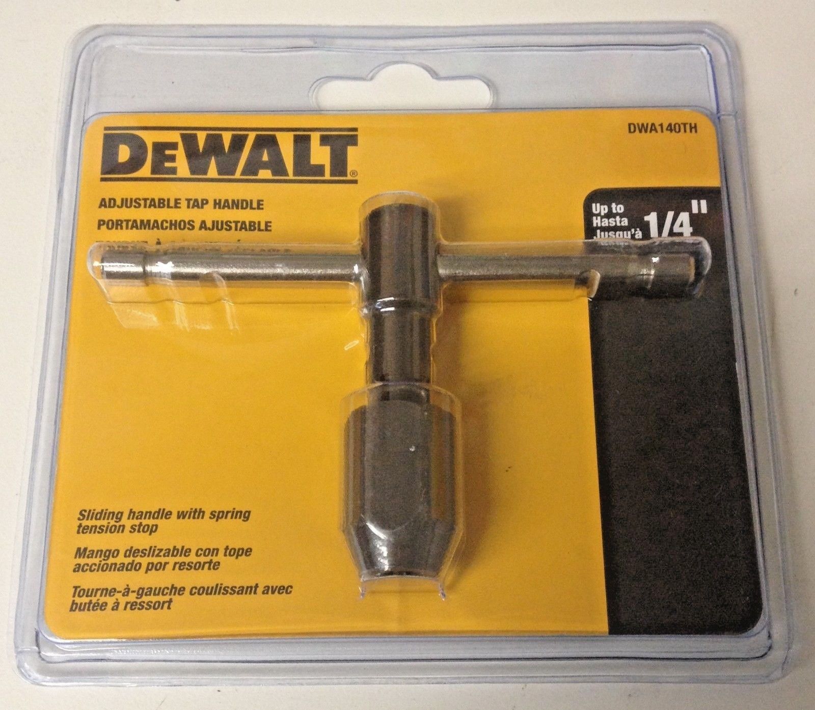 Dewalt DWA140TH 1/4" Adjustable Tap Handle