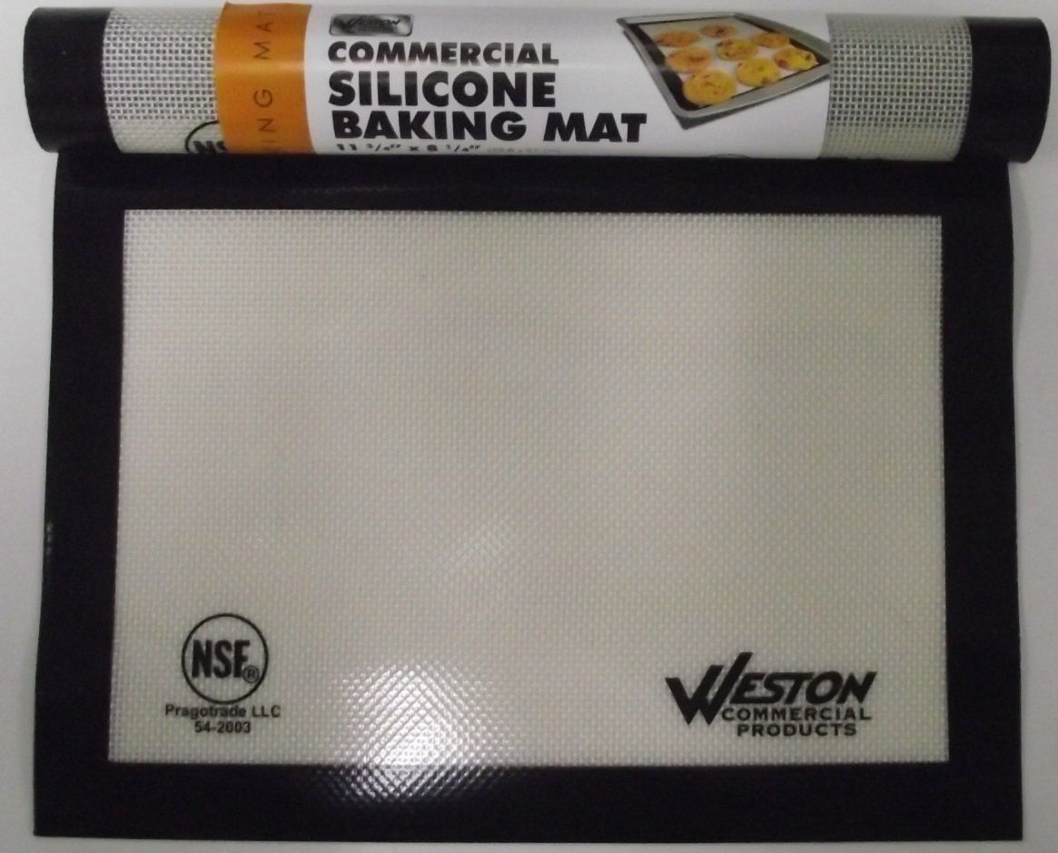 Weston Commercial 54-2003 Silicone Baking Mat 2 Pcs. 11-3/4" X 8-1/4"