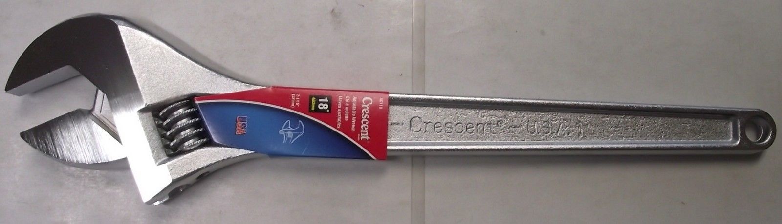 CRESCENT AC118 18" Adjustable Wrench USA