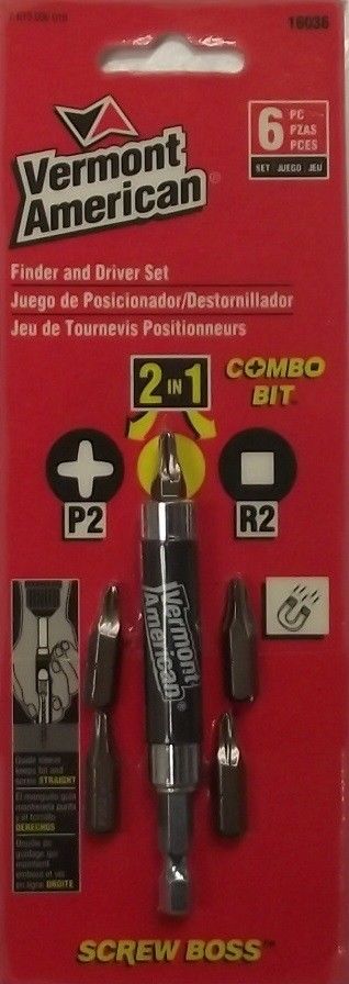 Vermont American 16036 6 Piece Finder and Driver Set