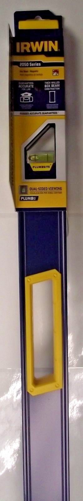 IRWIN 1921979 2050 Series 48" Thick Walled Magnetic Box Beam Level