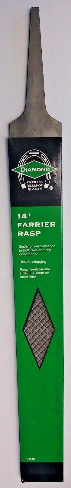 Diamond HR14N Farrier Quality 14" Horse Rasp And File
