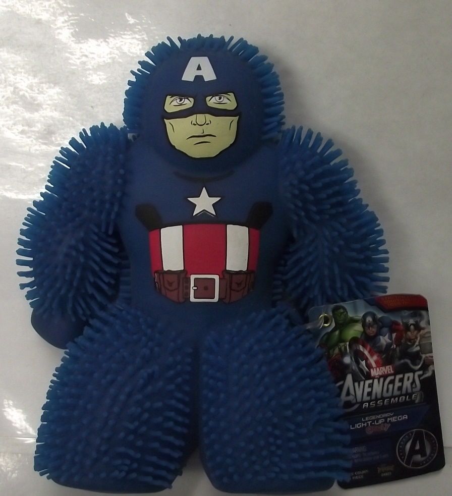 Marvel 24923 Captain America Avengers Mega Googly Squishy Toy