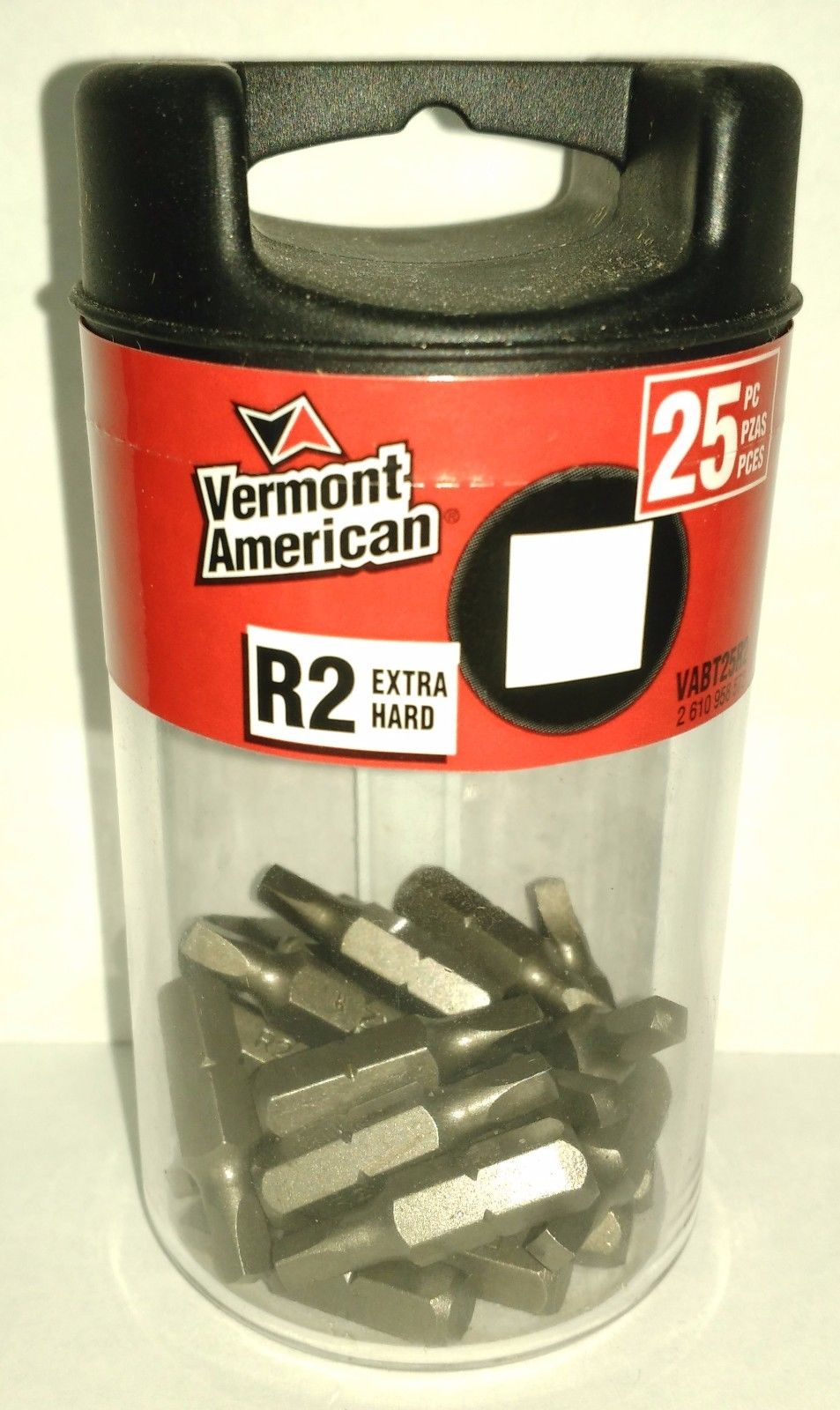 Vermont American VABT25R2 #2 Square Drive Screw Tips 25 Pack