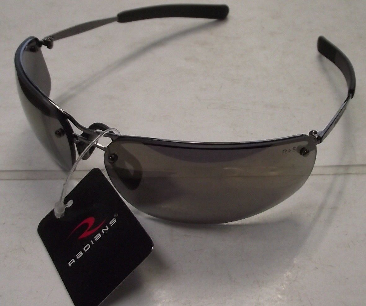 Radians T82-Y0RD Safety Glasses - Metal Frame - Gold Mirror Lens