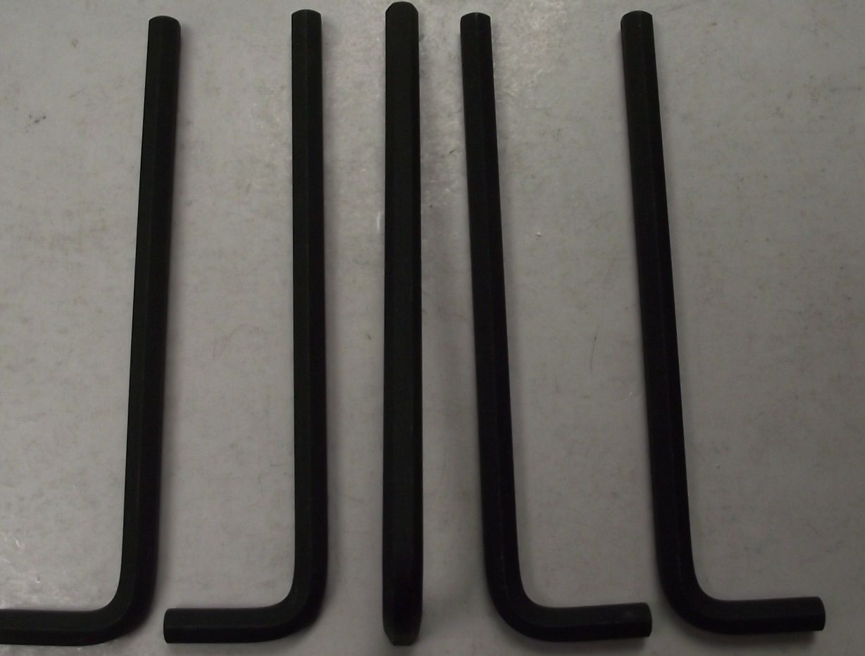 Irwin 86714 5/16" L-Long Hex Key 5pcs. USA