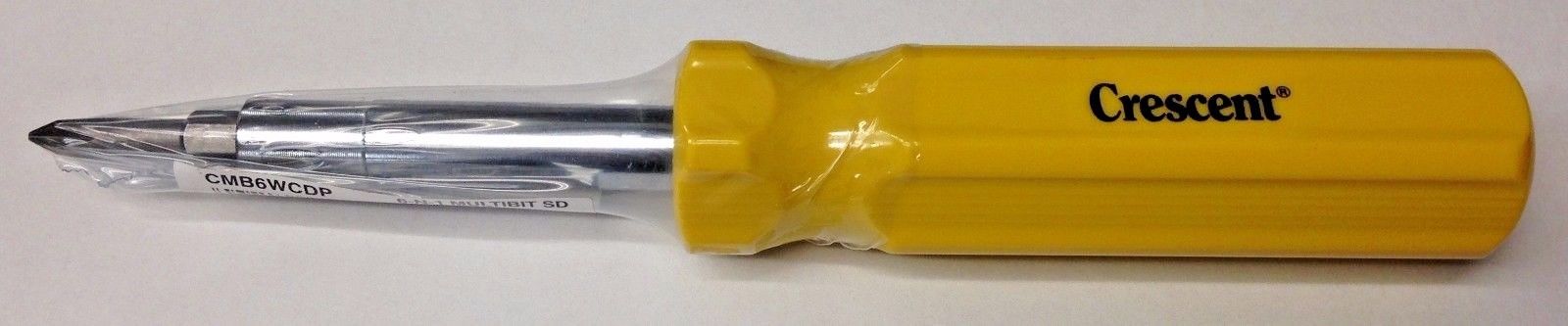 Crescent CMB6WCDP Yellow 6-in-1 Screwdriver