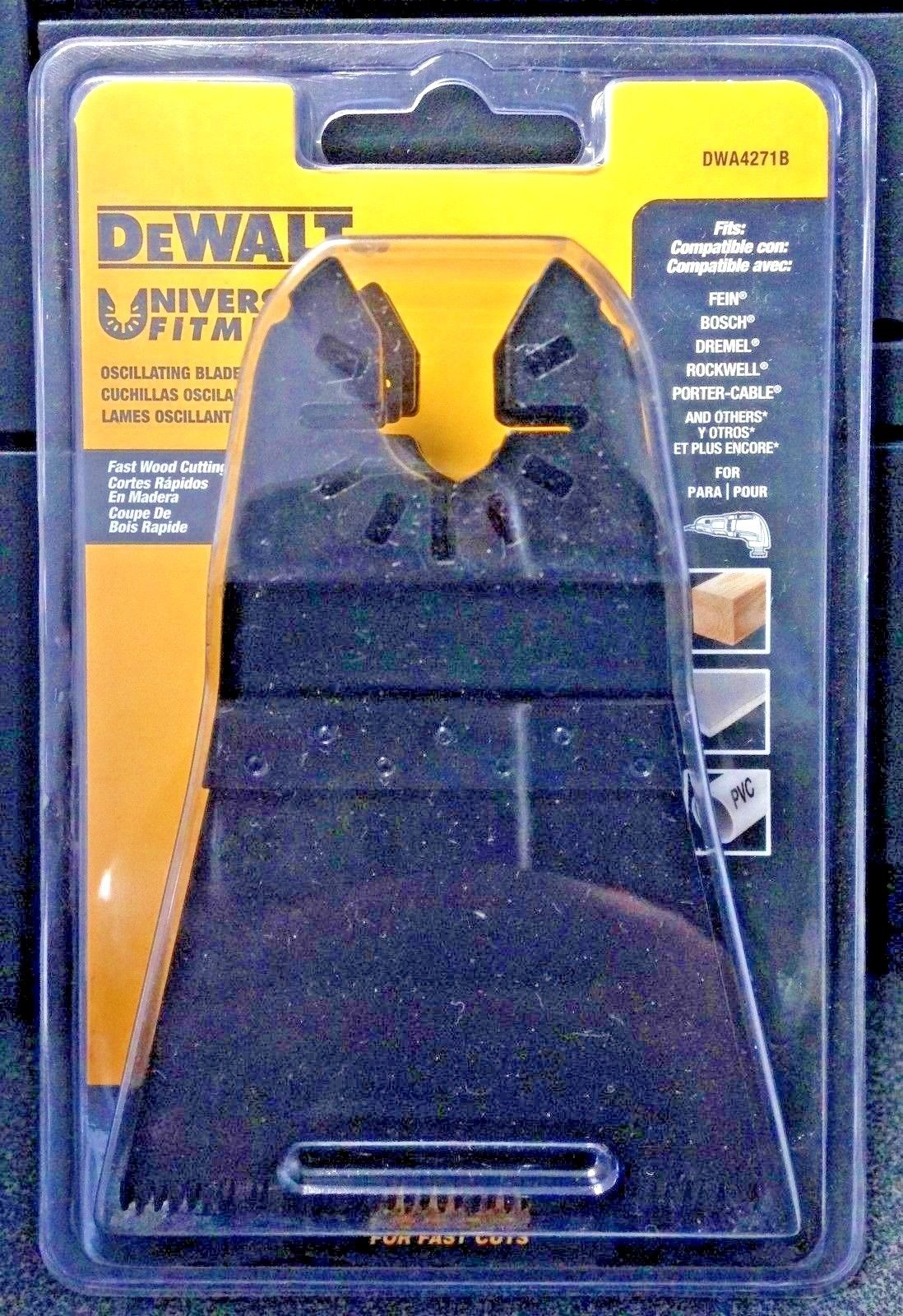 Dewalt DWA4271B 2-1/2" Precision Tooth Oscillating Blades 10 Pack USA