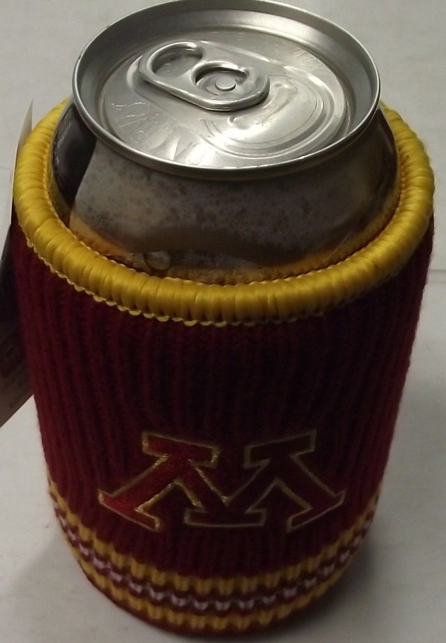 College NCAA 0718-8123 Minnesota Golden Gophers Woolie Beverage Insulator