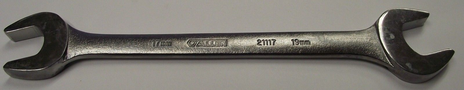 Allen 21117 17mm to 19mm Open End Wrench USA