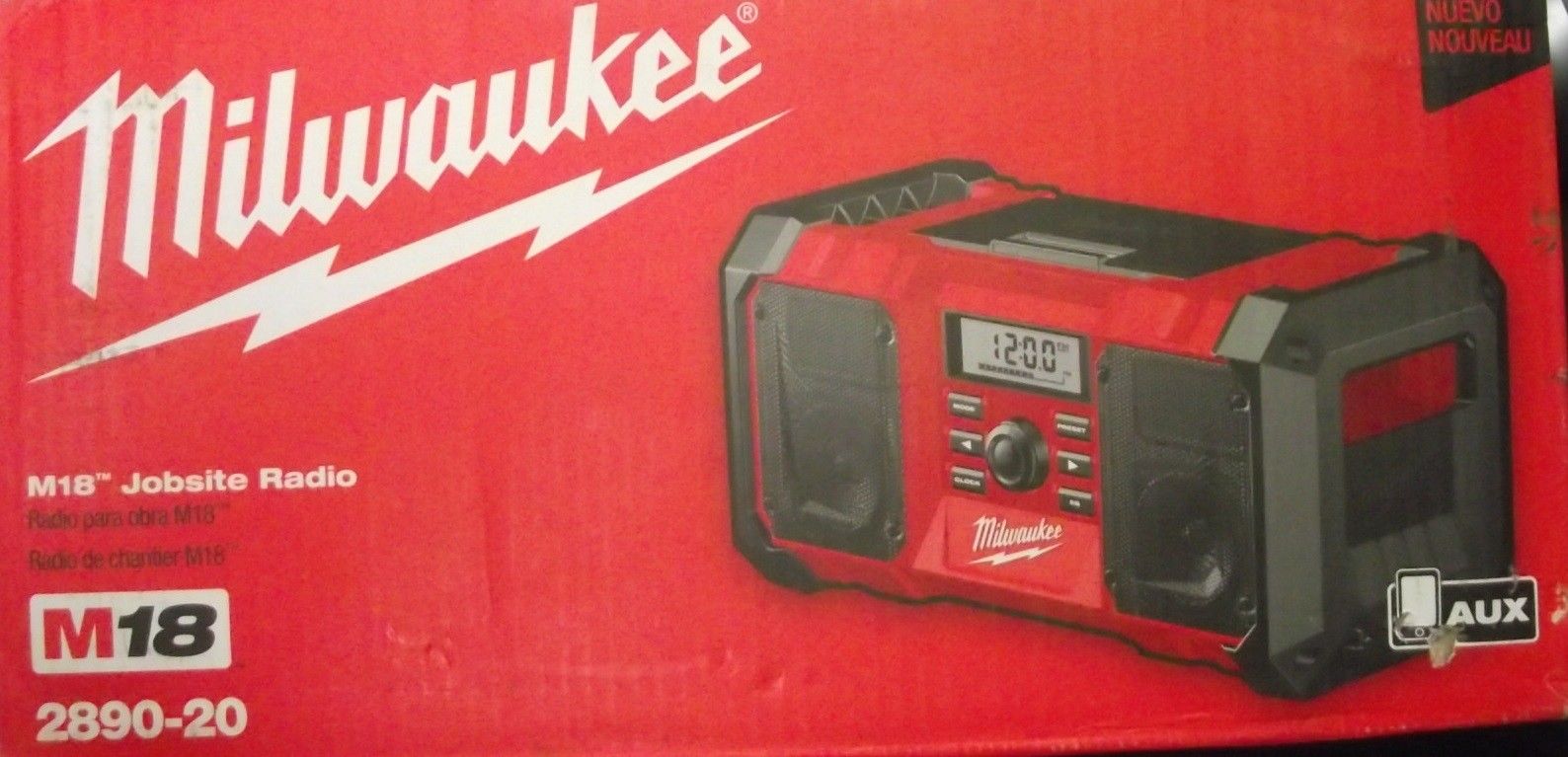 Milwaukee 2890-20 M18 Jobsite Radio 18 Volt / AC