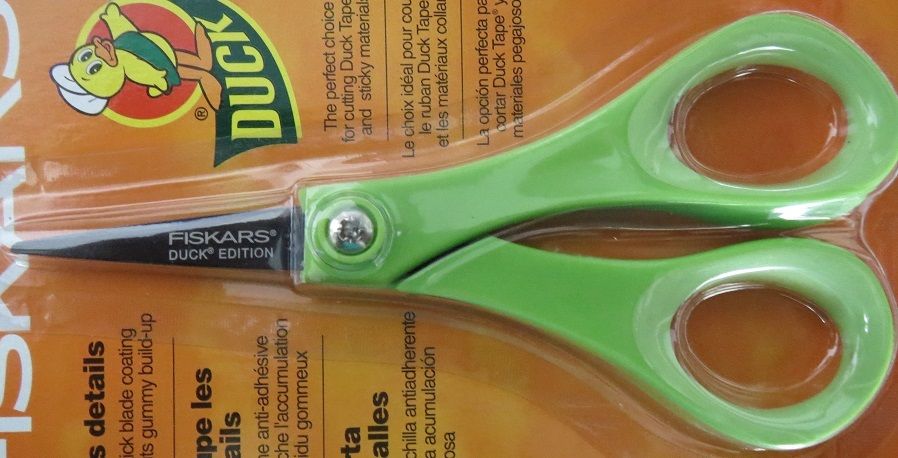 Fiskars 154110-1006 5" Duck Edition Detail Pattern Scissors Non Stick Blade 3pcs