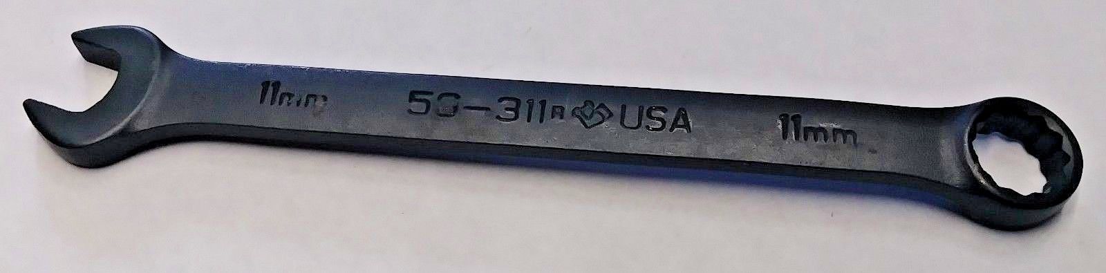 Armstrong 56-311 11mm Black Oxide Regular Combination Wrench 12 Point USA