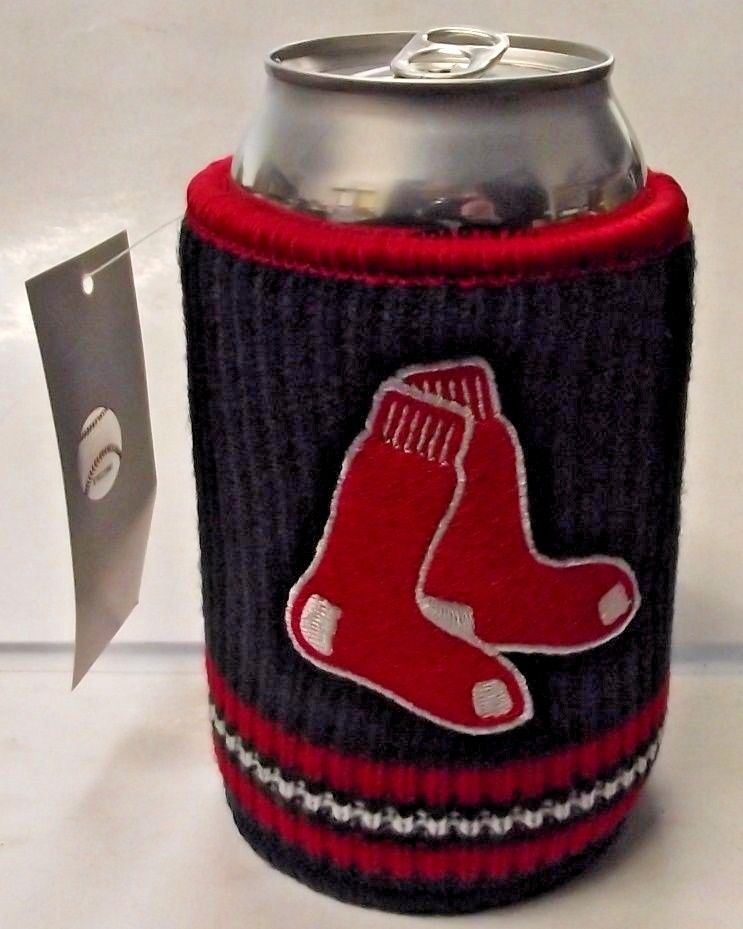 MLB 0718-8449 Boston Red Sox Woolie Beverage Insulator