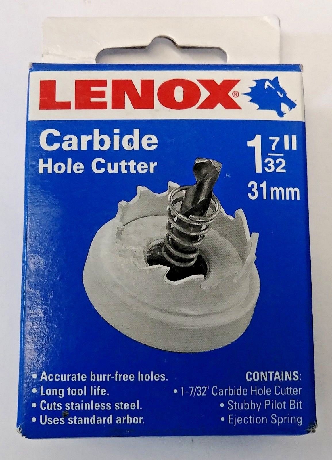 Lenox 20097-19.5CHC 1-7/32" Carbide Hole Saw Hole Cutter USA