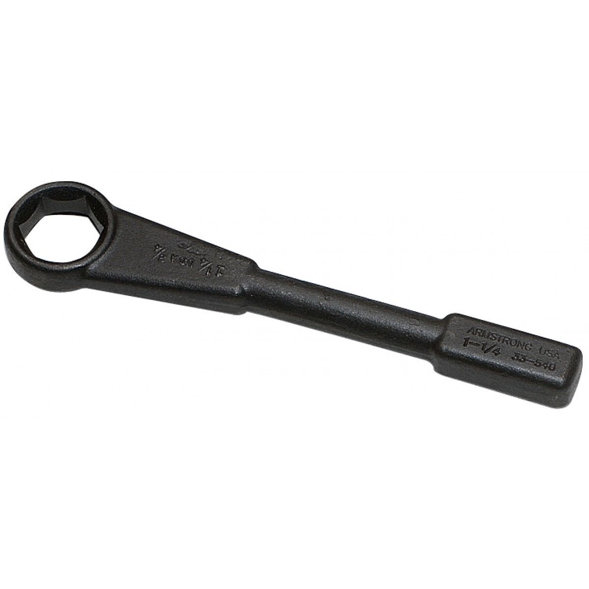 Armstrong 33-552 1-5/8" Black Oxide 6 Point Straight Pattern Slugging Wrench USA