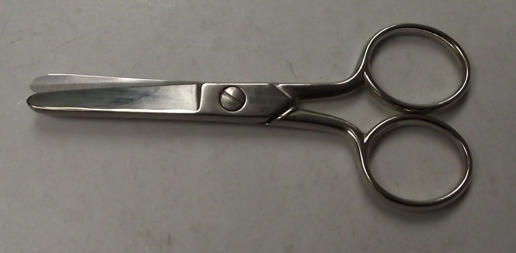 Wiss 064SP 4" Pocket Double Round Safety Point Scissors Italy