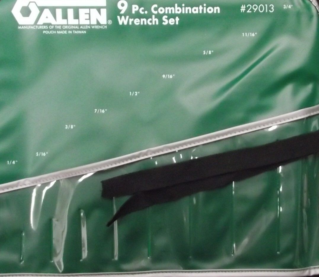 Allen 29013 9pc. Tool Roll Holder Only ( No Tools) Taiwan