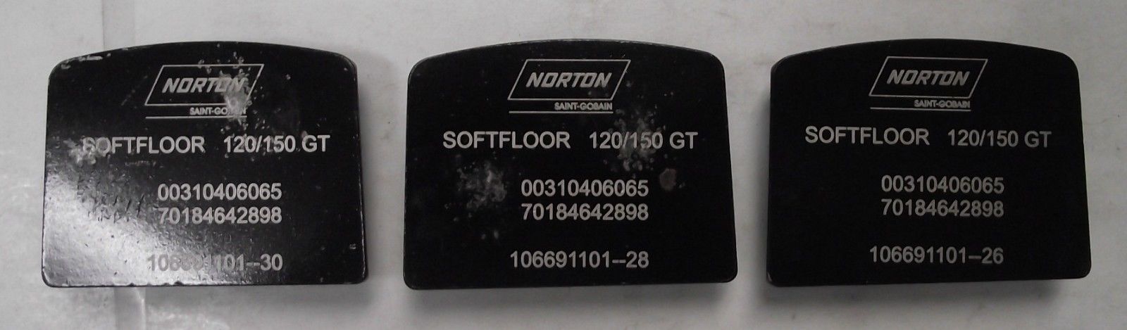 Norton 70184642898 Norton Abrader Metal Bond Diamond Tool 3pk 120/150 Grit