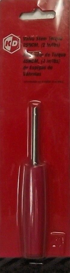 KD 3969 Red Valve Stem Torque Tool, 25NCM (2 in/lbs)