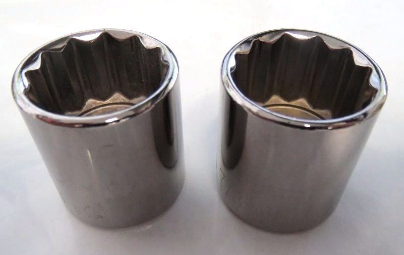 KD Tools 523128 7/8" 12 Point Socket 3/8" Drive USA 2 Pieces