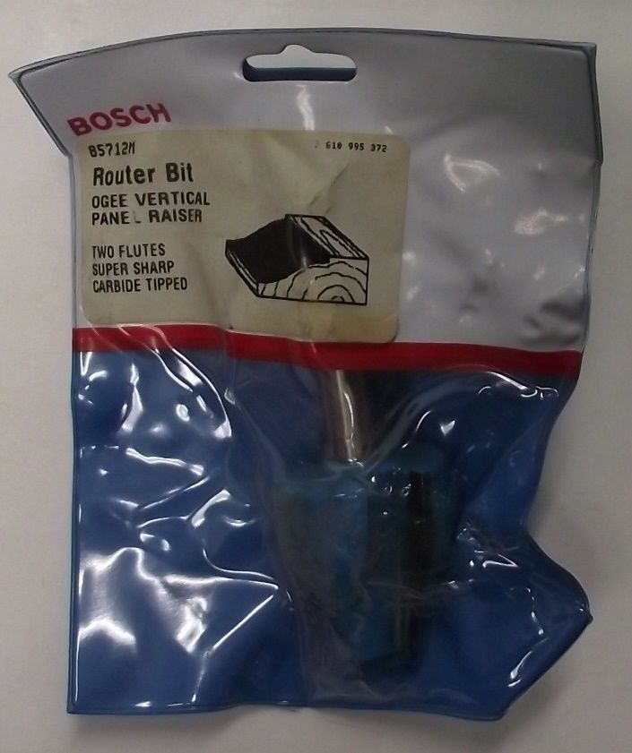 Bosch 85712M 1-3/16" X 1-5/8" Carbide Tip Ogee Vertical Panel Raiser Router Bit