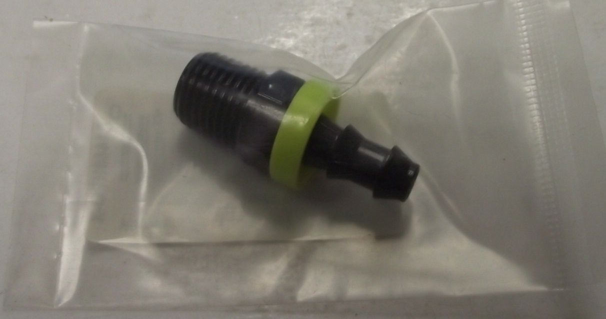 Legacy A1440HPO-GRA 1/4" Push Lock Hose Barbx1/4" Male NPT Air Hose Fitting
