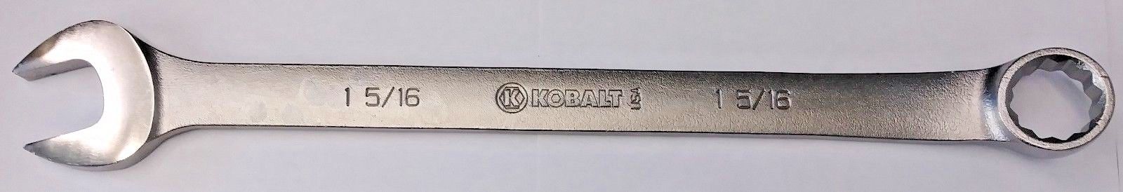 Kobalt 23917 1-5/16" Jumbo Combination Wrench 12 Point USA