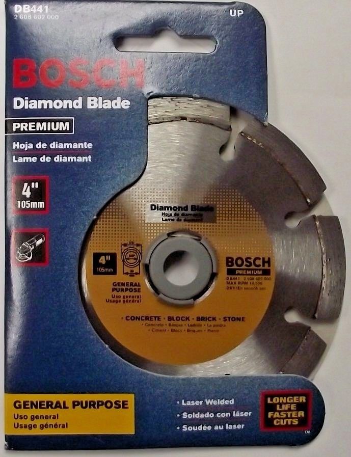 Bosch DB441 Premium 4 in. Segmented Diamond Circular Saw Blade