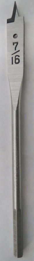 Irwin IW687 7/16" Flat Boring Bit 5 Pieces