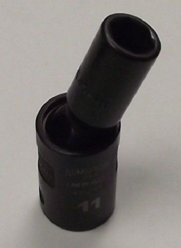 Armstrong 47-111 1/2" Dr. 11mm 6Pt. Impact Universal Socket USA