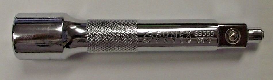 Sunex 88555 1/2" Drive Magnetic Extension Bar 5" Length