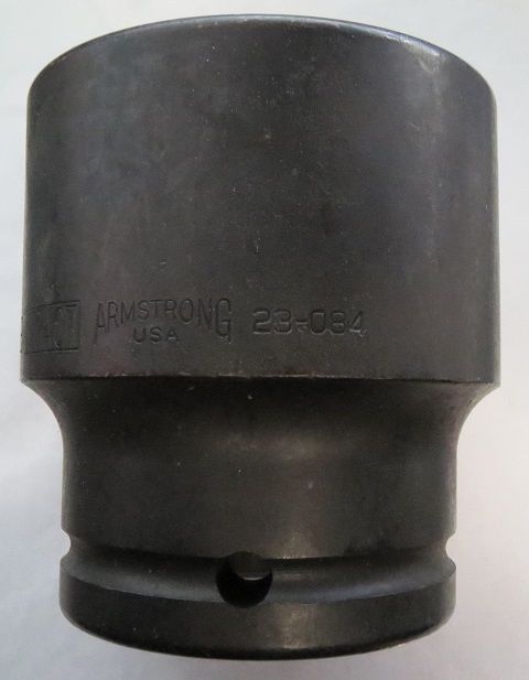 Armstrong 23-084 2-5/8" 6PT 1-1/2" Drive Impact Socket USA