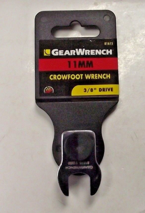 Gearwrench 81615 3/8" Drive 11mm Crowfoot Wrench