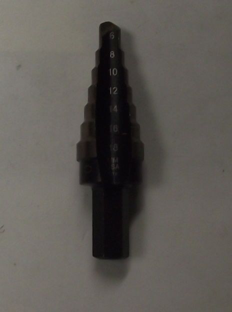 Irwin 3MCO Unibit Cobalt Metric Step Drill Bit 6mm To 18mm BULK USA