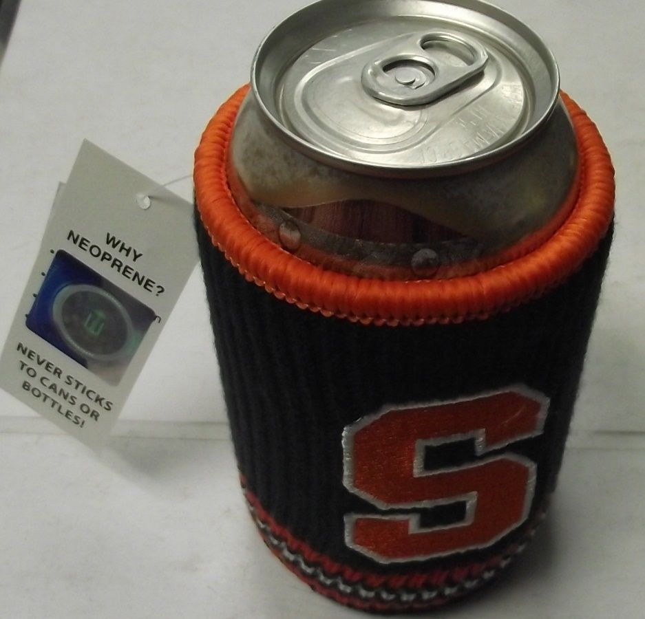 College NCAA 0718-8634 Syracuse Orange Woolie Beverage Insulator