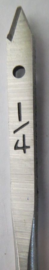 Irwin IW701 1/4" x 10" Flat Boring Bit 4 Packs