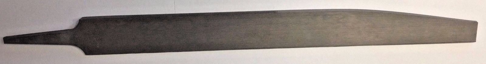 Nicholson File 07090 12" Knife File Smooth 2 Sides Cut on Back