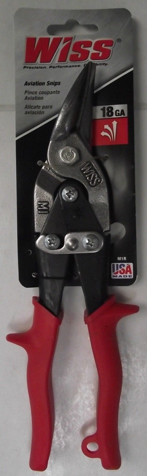 Wiss MetalMaster Straight And Left Cut Aviation Snips USA M1R