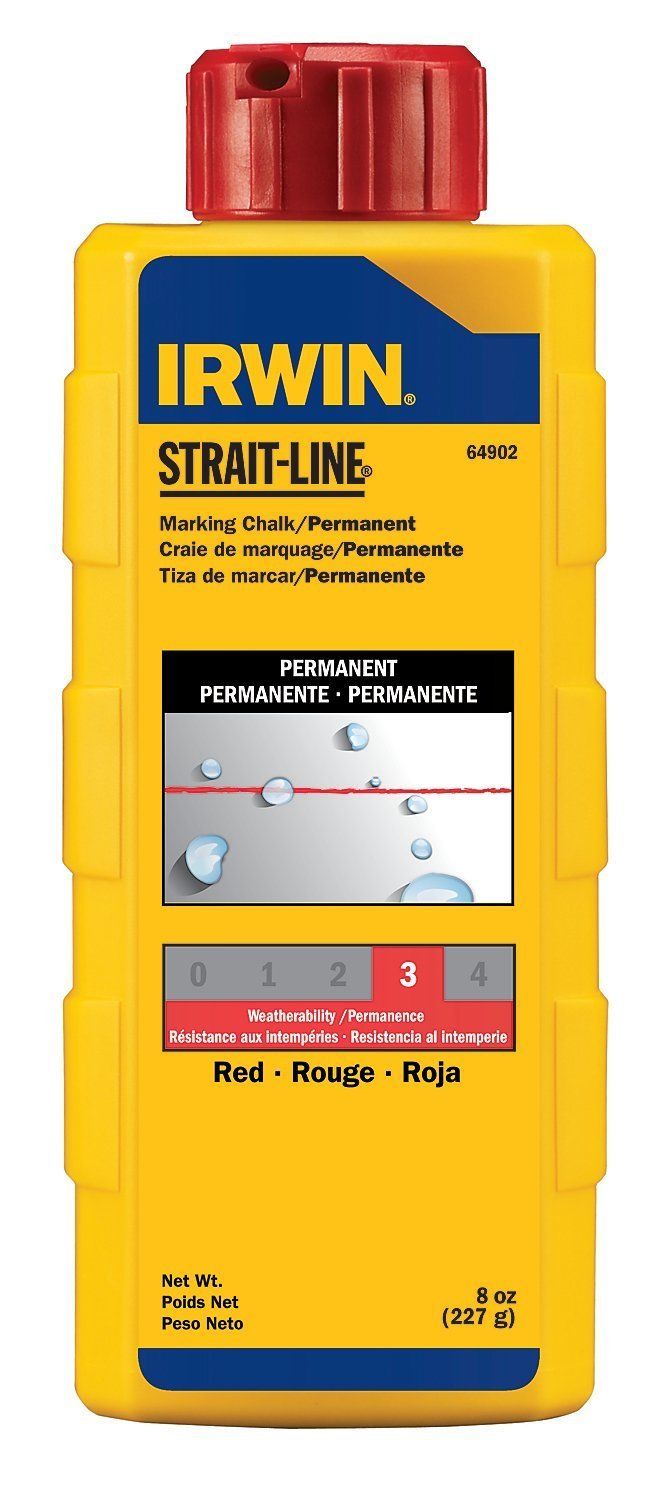 Irwin Straight-Line Marking Chalk 8oz