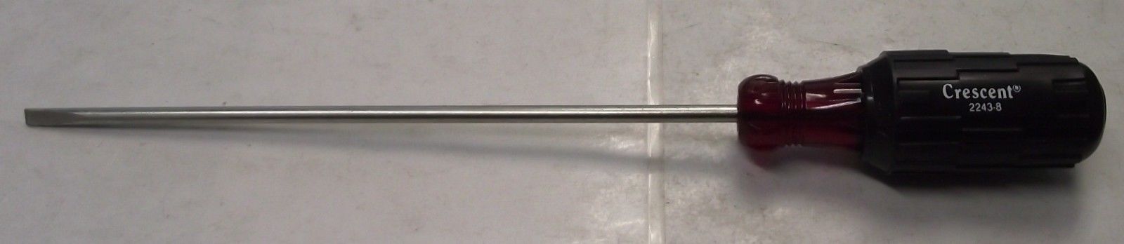 Crescent 22438 Electrician Slotted Screwdriver Round Shaft 3/16" x 8" USA